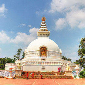 shanti stupa